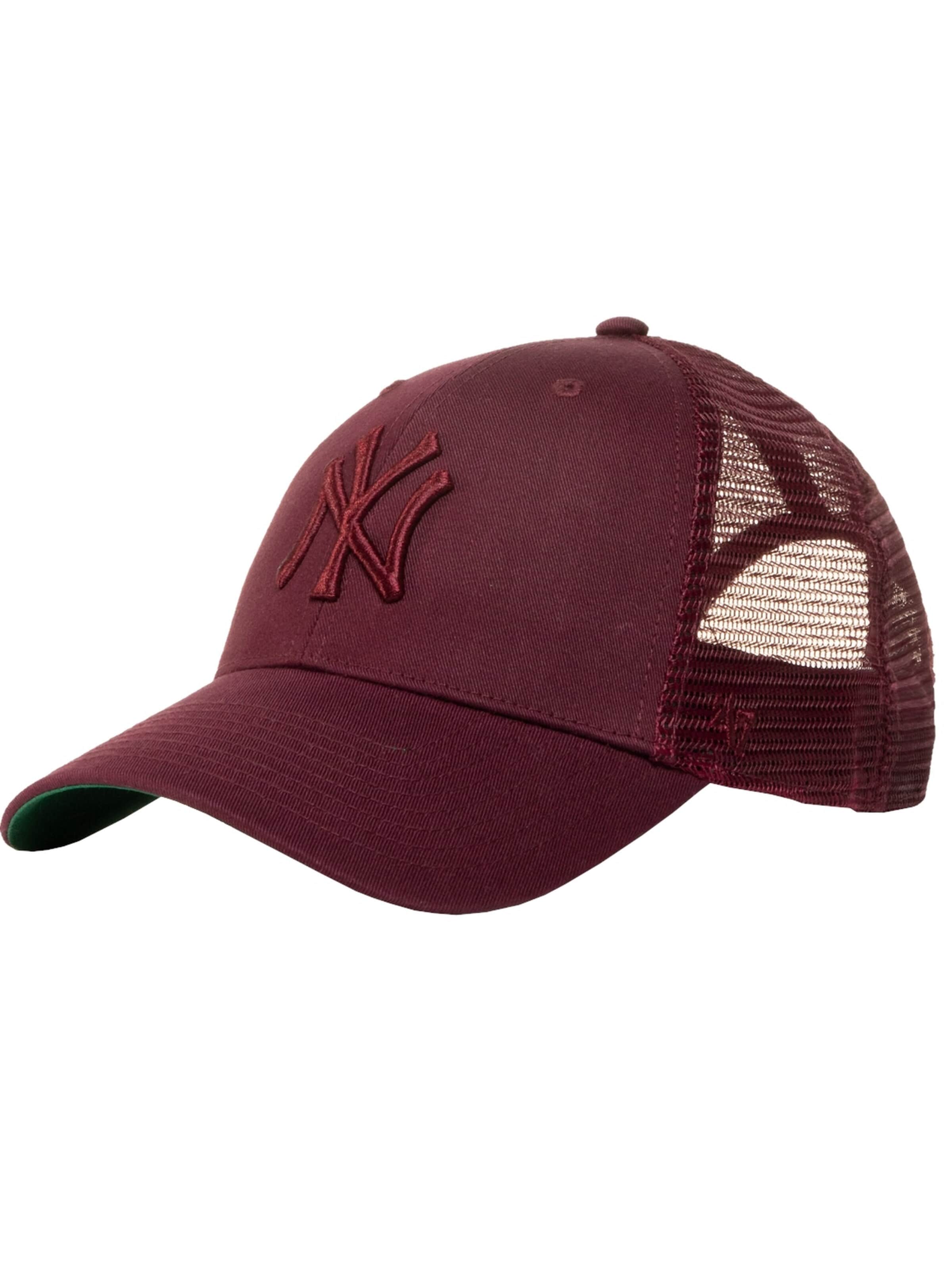 Casquette '47 Brand MLB New York Yankees Branson Cap' 47 en rouge : devant
