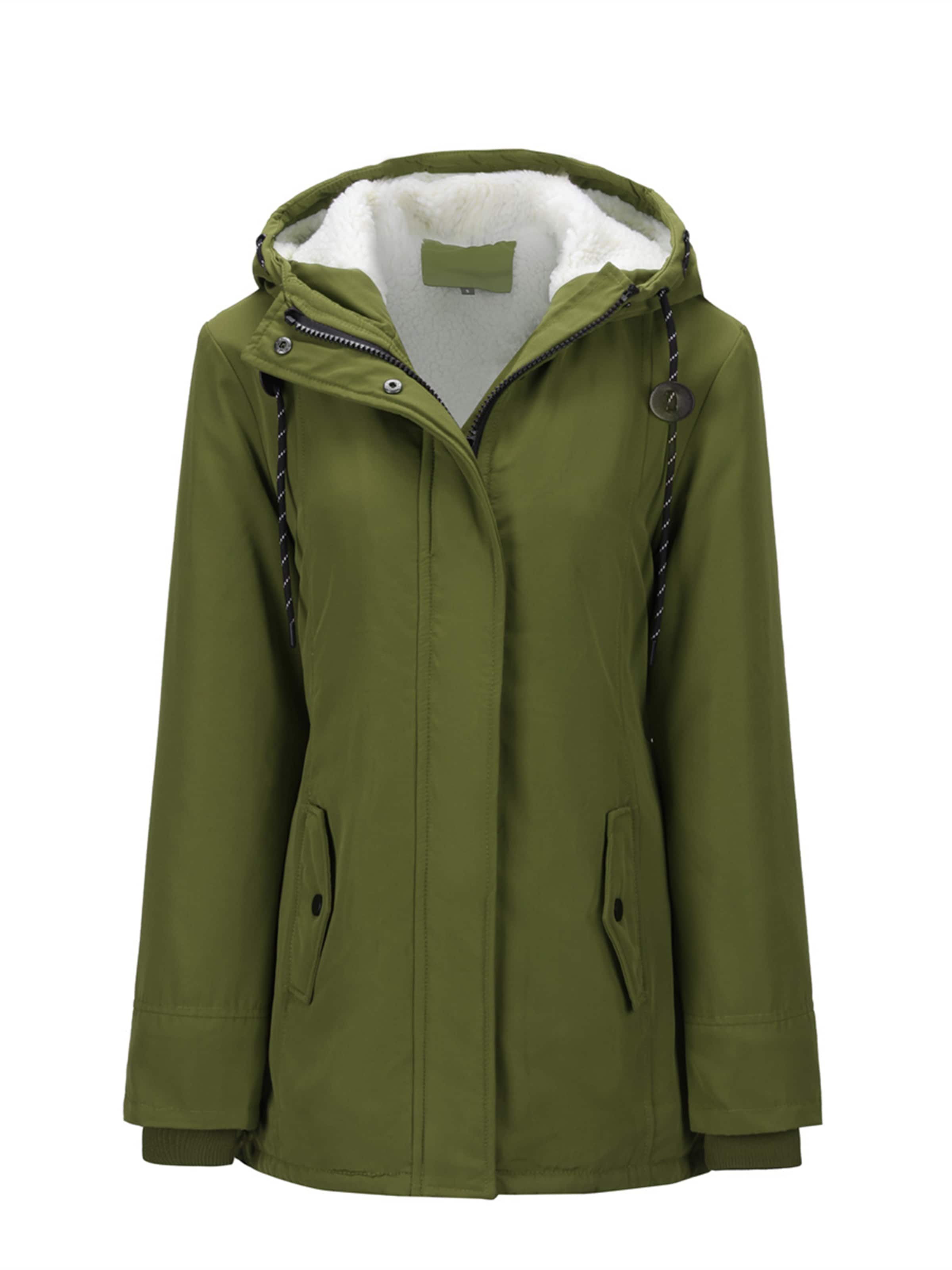 Youthup Winter Jacket in Green: front