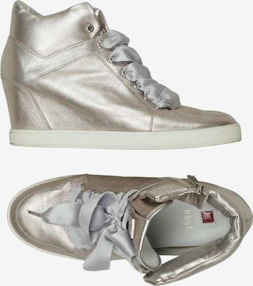Högl Dress Boots in 39,5 in Silver: front