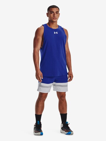 UNDER ARMOUR Sporttop in Blau