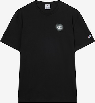 T-Shirt Champion Authentic Athletic Apparel en noir : devant