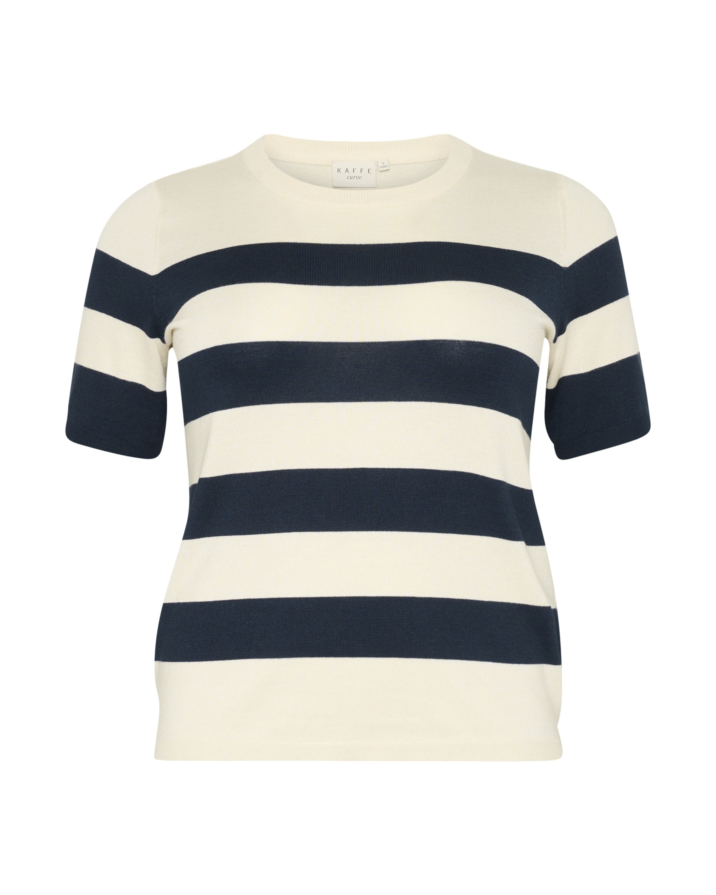 Pull-over 'KC Malia' KAFFE CURVE en bleu : devant