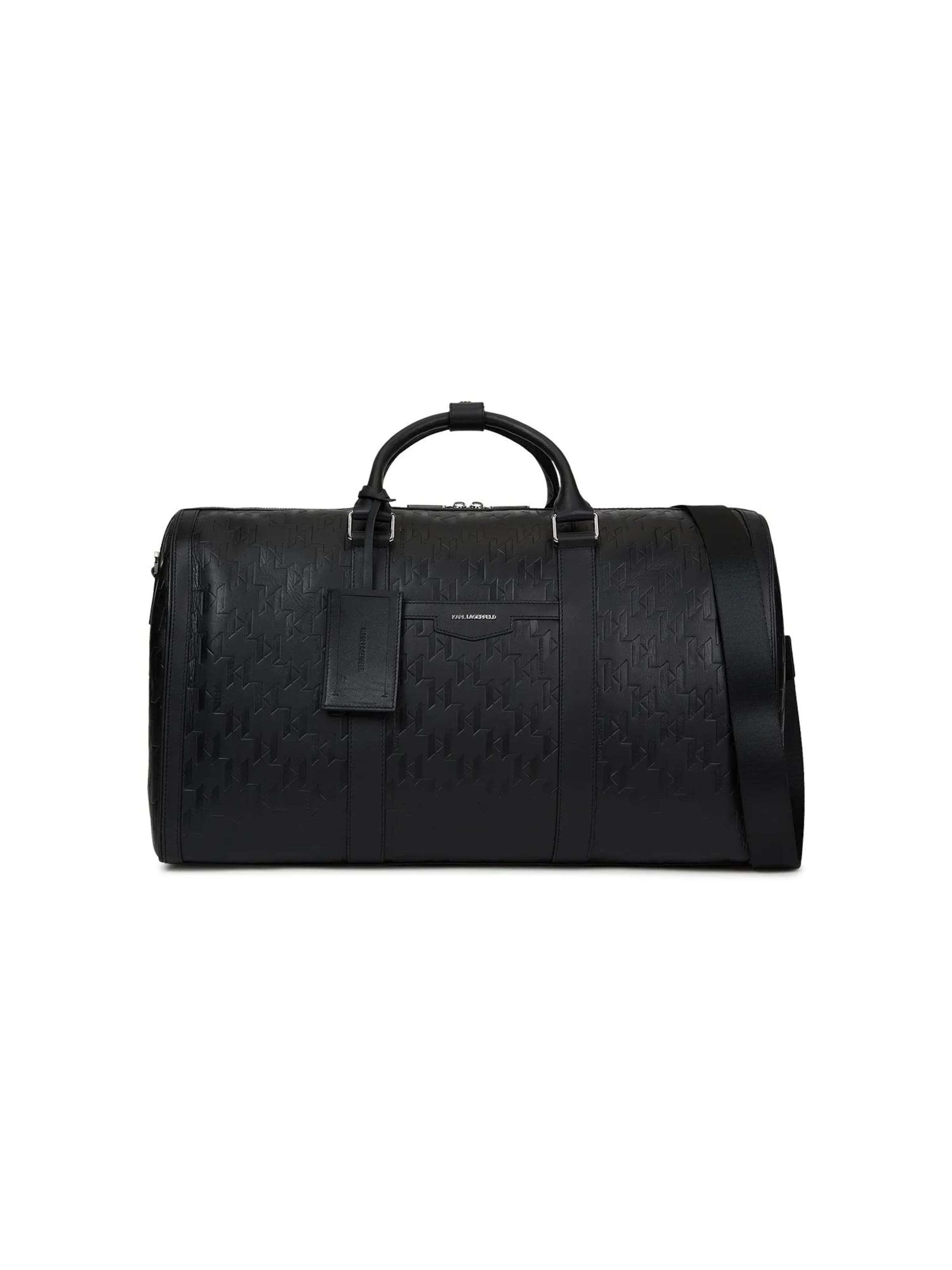Karl Lagerfeld Weekendtas in Zwart: voorkant