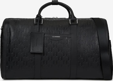 Karl Lagerfeld Viikonloppulaukku värissä musta: etupuoli