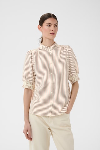 InWear Tričko – hnědá: přední strana