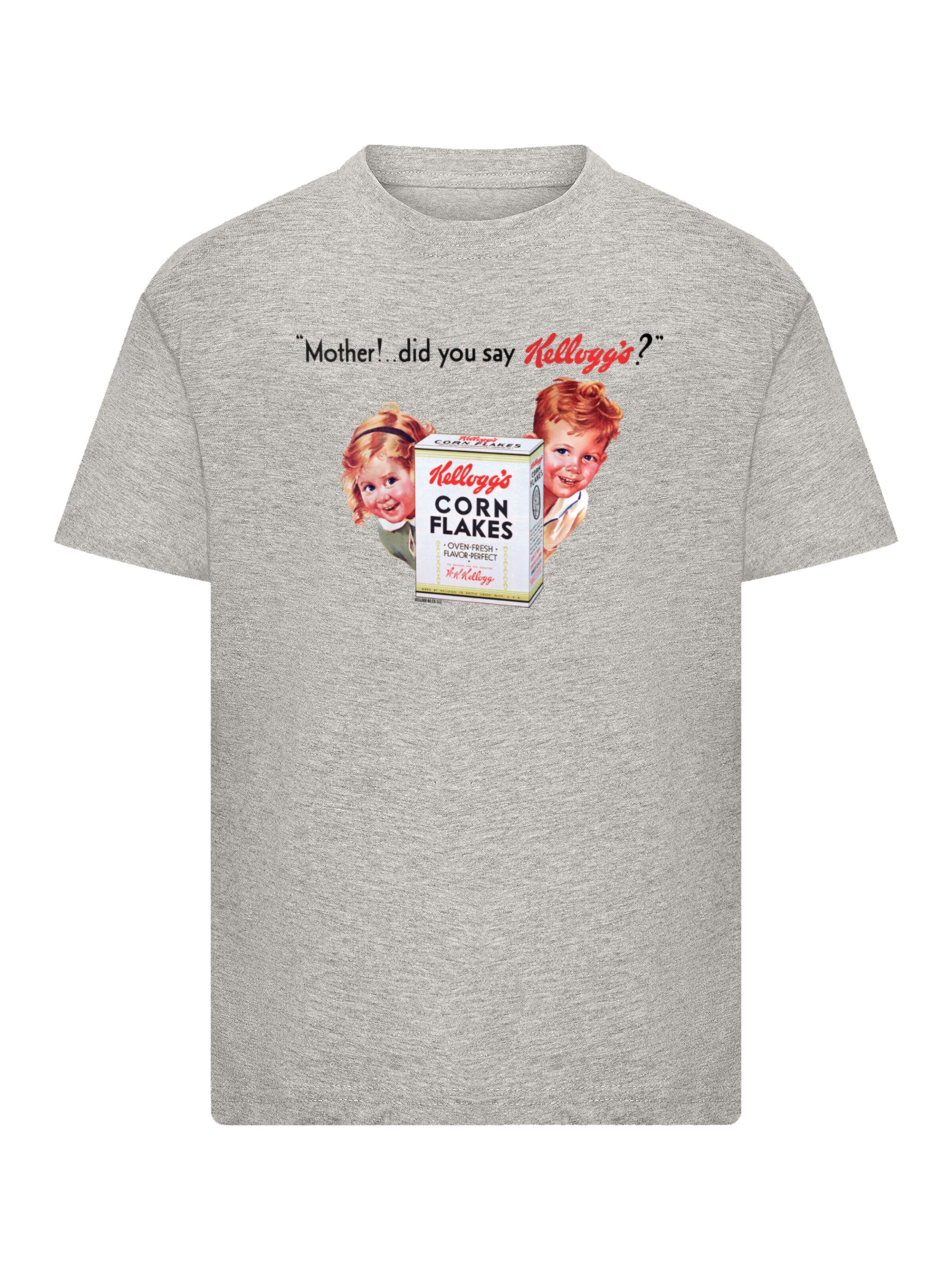 F4NT4STIC T-Shirt in Grau: Vorderseite