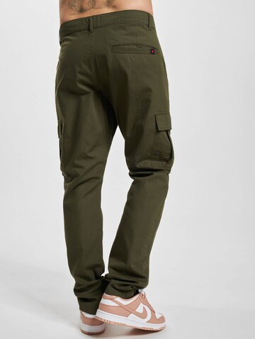 Denim Project Loosefit Cargohose in Grün