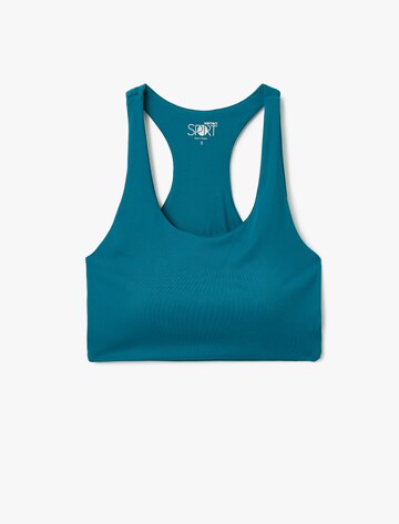 Koton Bralette Sports Bra in Green: front