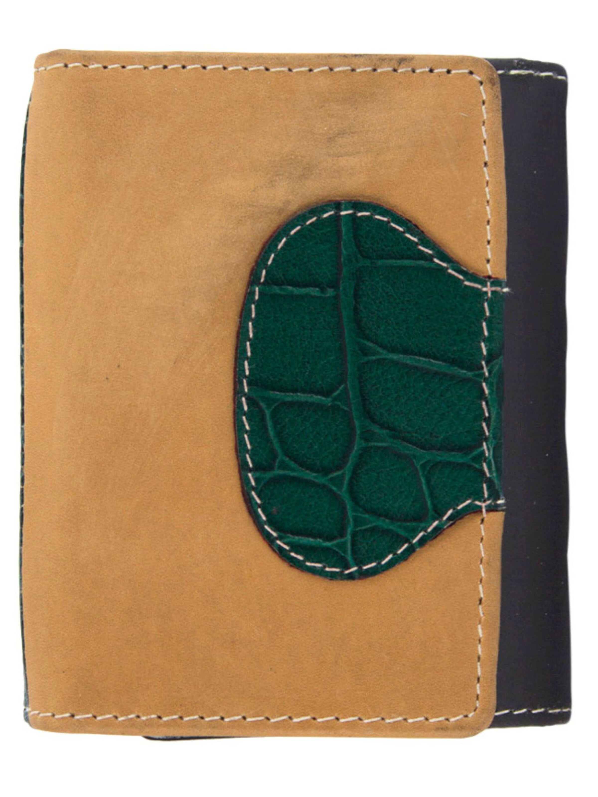 Sunsa Wallet in Green: front