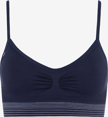 BeeDees Top 'Bustier Comfee Strap Top' in Blue: front