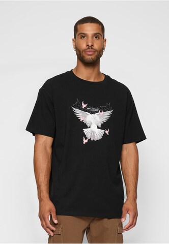 T-Shirt 'Doves' MT Upscale en noir : devant