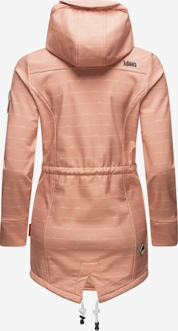 MARIKOO Raincoat 'Zimtzicke' in Pink