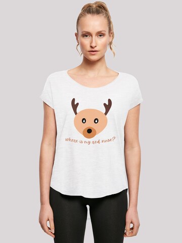 T-shirt F4NT4STIC en blanc : devant