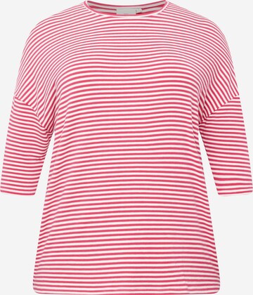 ONLY Carmakoma Shirt 'LAMOUR' in Roze: voorkant