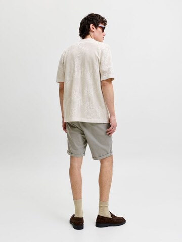 JACK & JONES Regularen Chino hlače 'JPSTFury' | siva barva