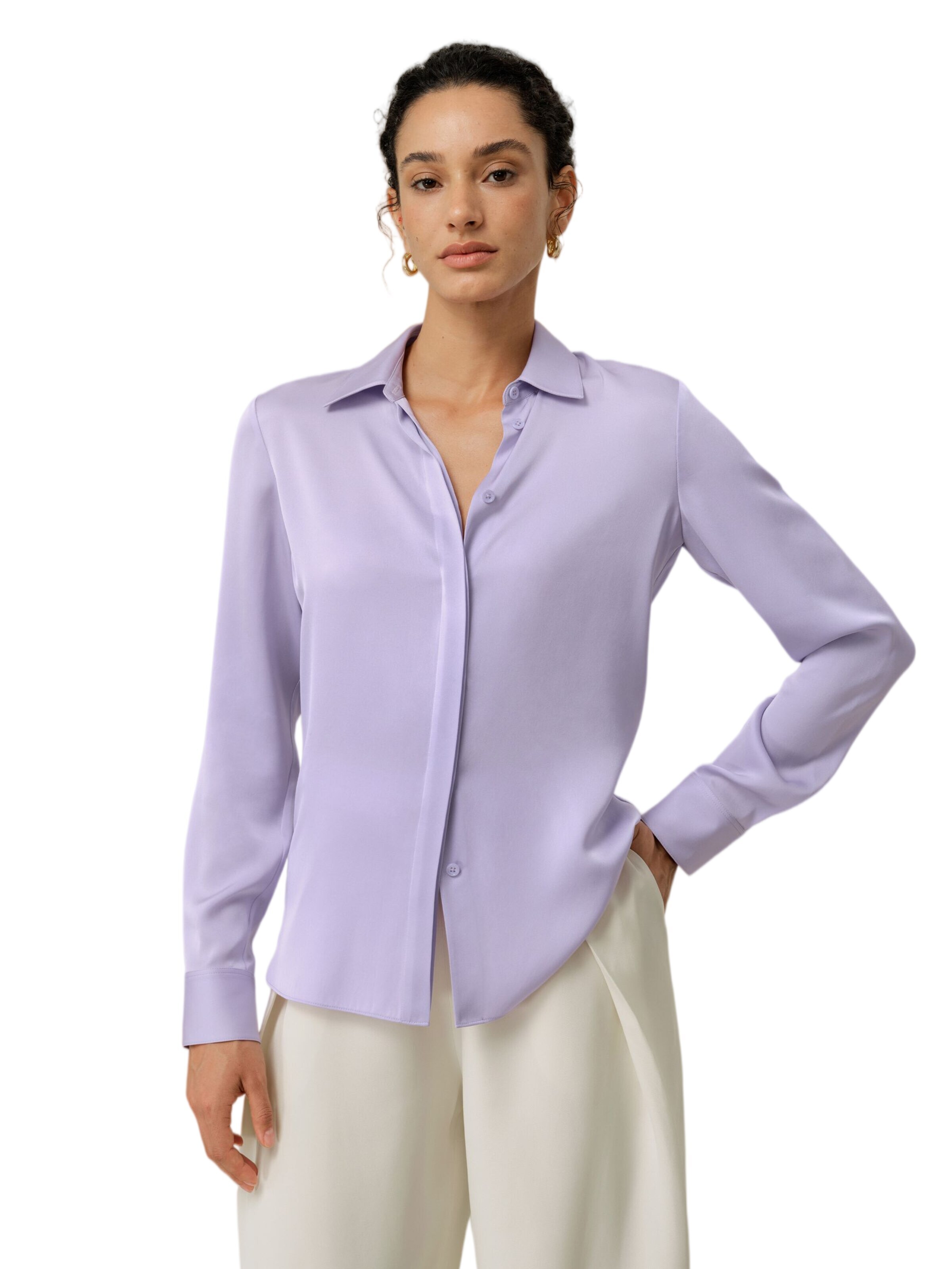 Lilysilk - Blusa en lila