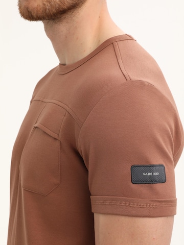 Gabbiano Shirt 'Interlock Diagonal' in Bruin