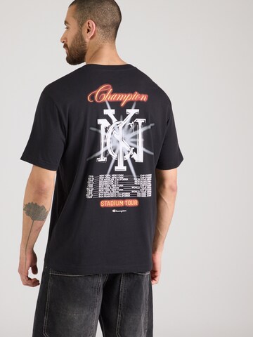 Champion Authentic Athletic Apparel Shirt in Zwart: voorkant