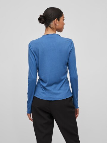 VILA Tričko 'Bania' – modrá