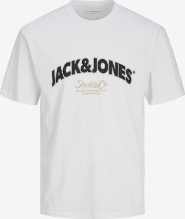 JACK & JONES Shirt 'JORBRONX' in Wit: voorkant