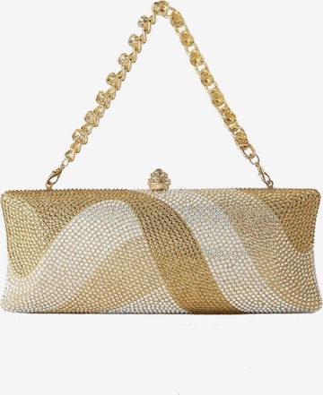 Tomshop24-7 Clutch 'Margo' in Gold: Vorderseite