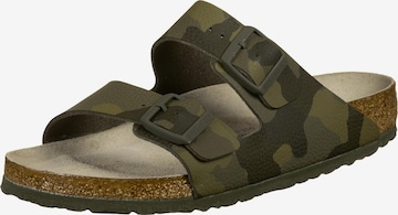 BIRKENSTOCK Mules 'Arizona' in Green: front