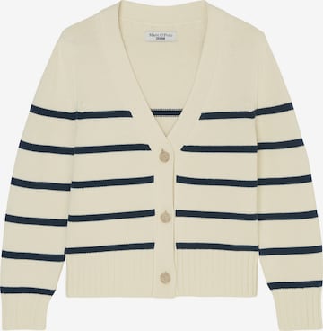 Marc O'Polo DENIM Knit Cardigan in White: front