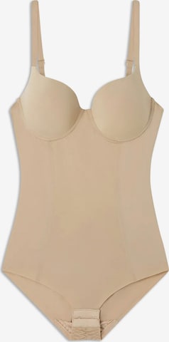 Gisela Muotoileva body värissä beige: etupuoli