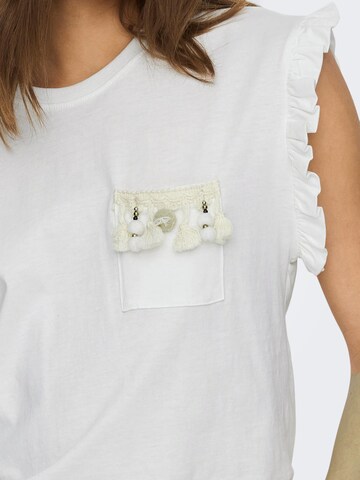ONLY Top 'FILIPPA' in White