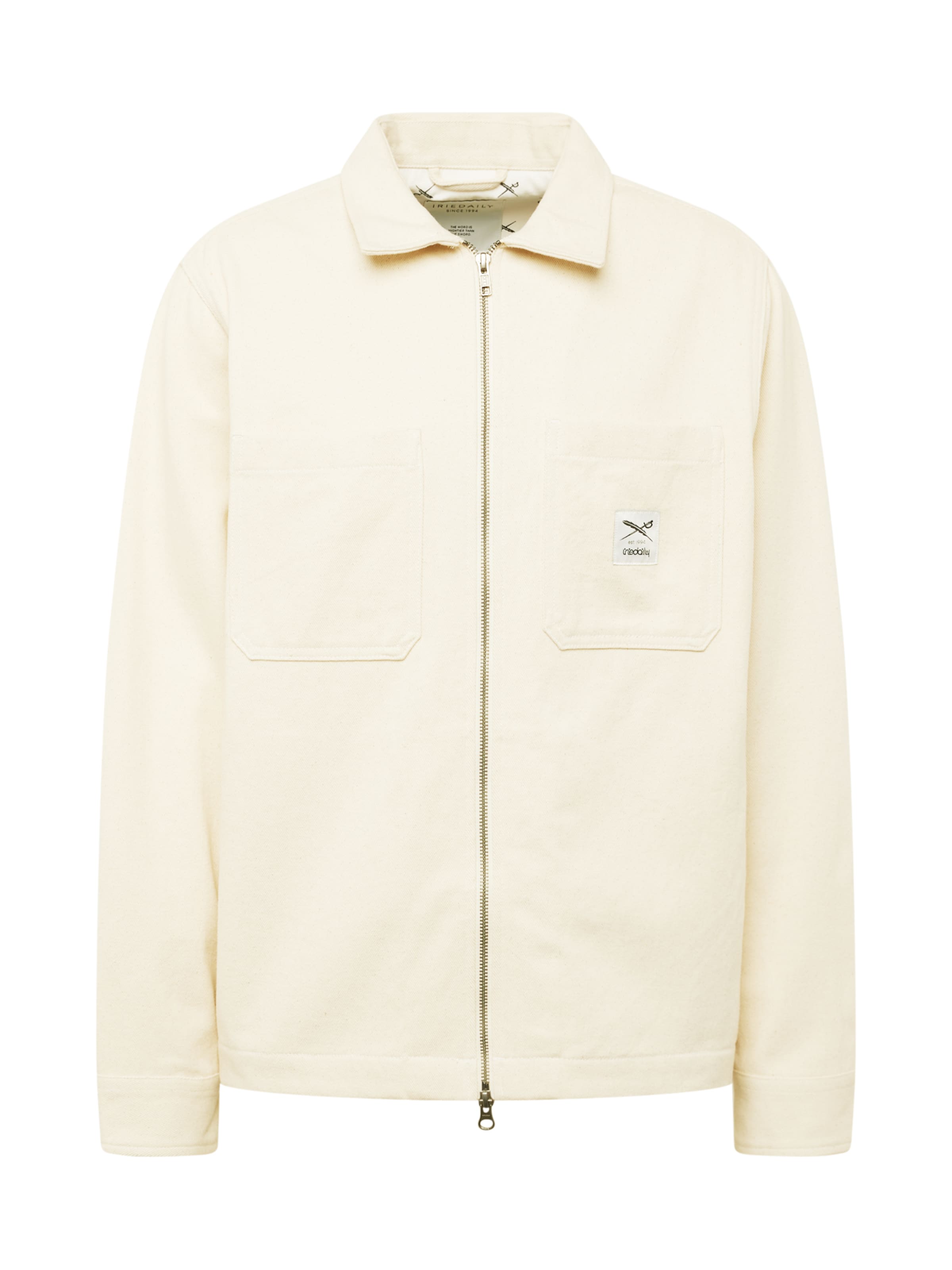 Iriedaily Loosefit Přechodná bunda 'Nanolo' – bílá: přední strana