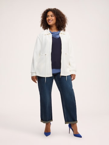 Fiorella Rubino Sweatvest in Wit