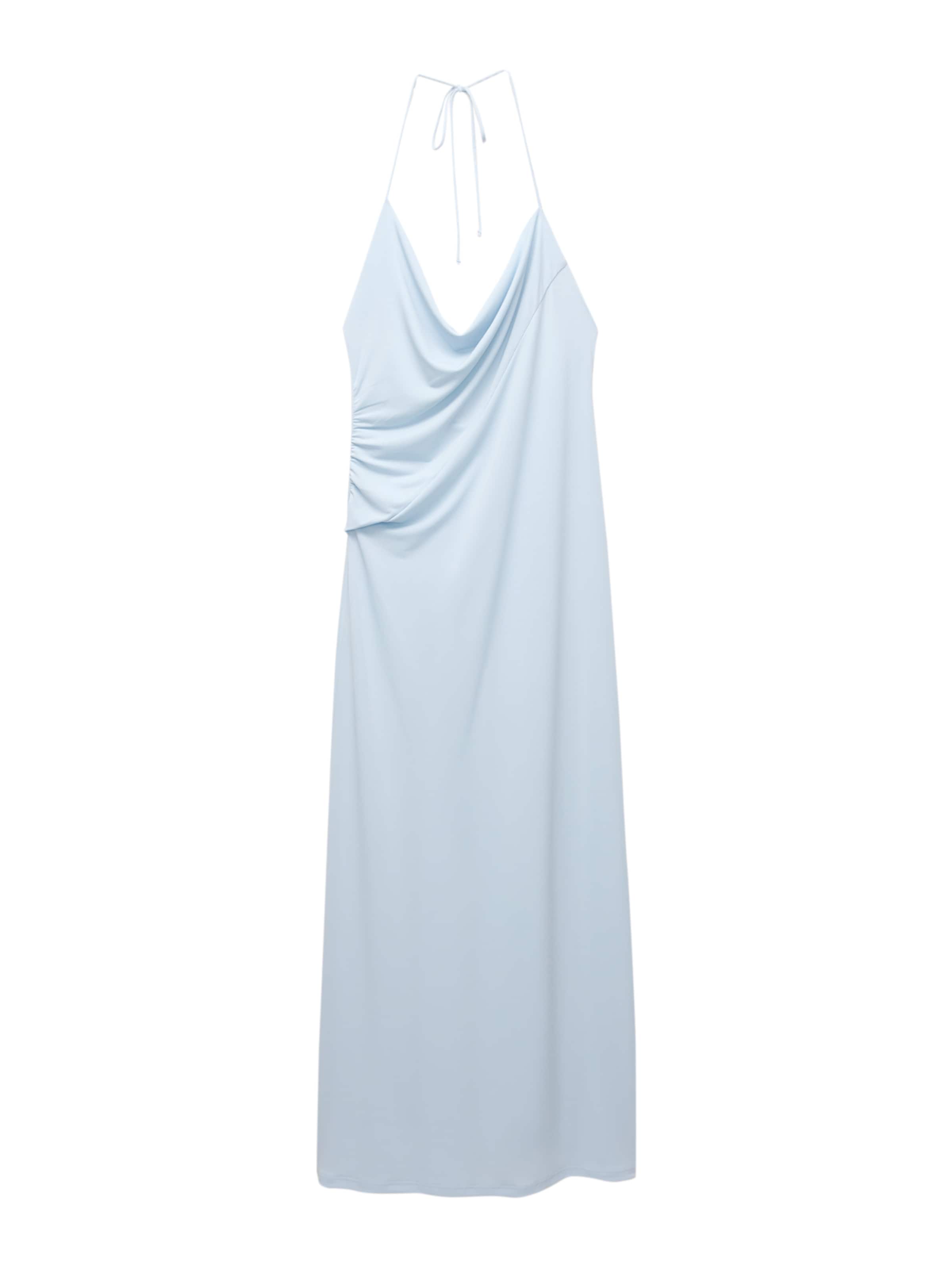 Pull&Bear Sukienka w kolorze niebieski: przód