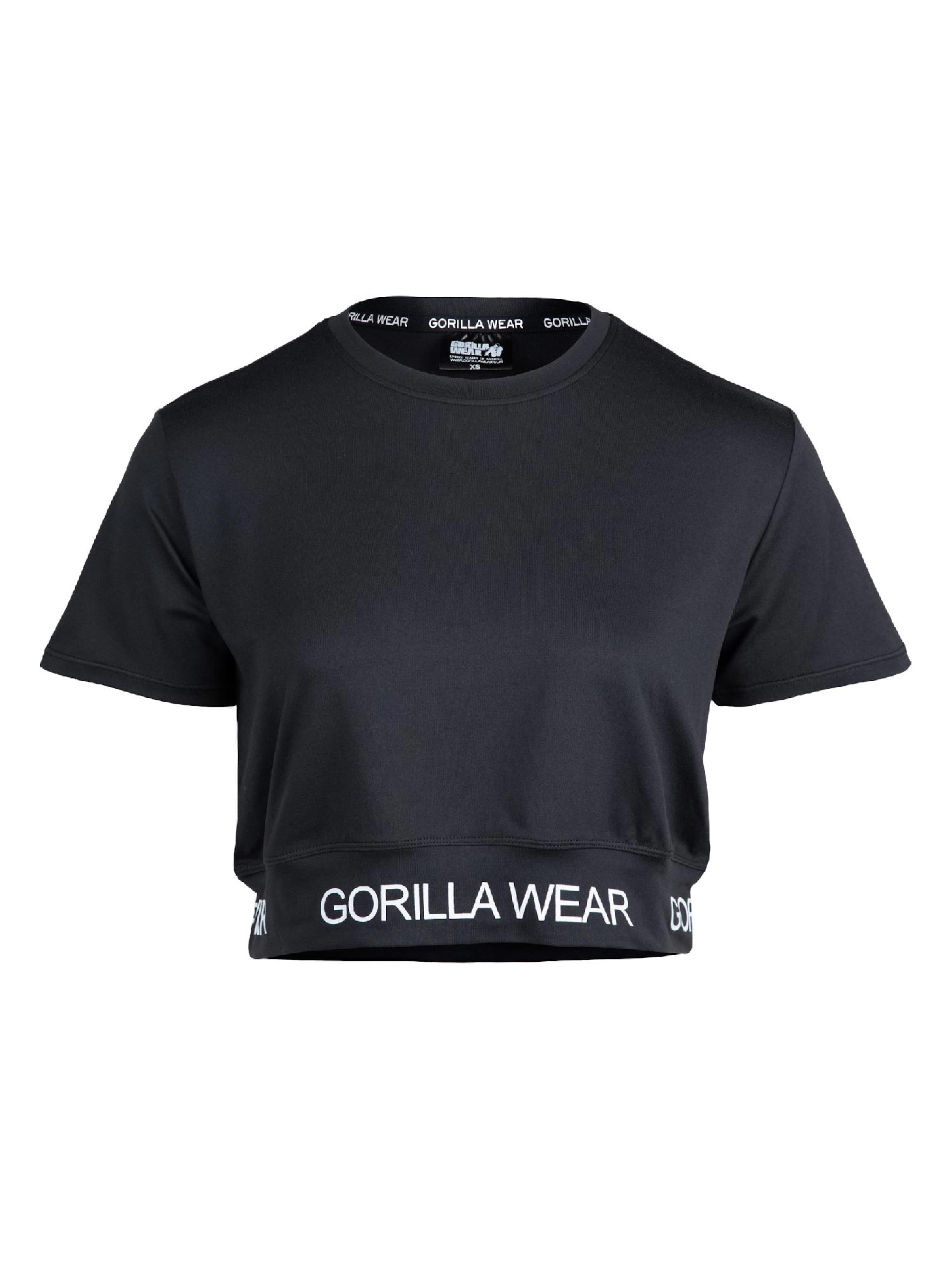 Gorilla Wear Performance shirt 'Colby' in Black: front