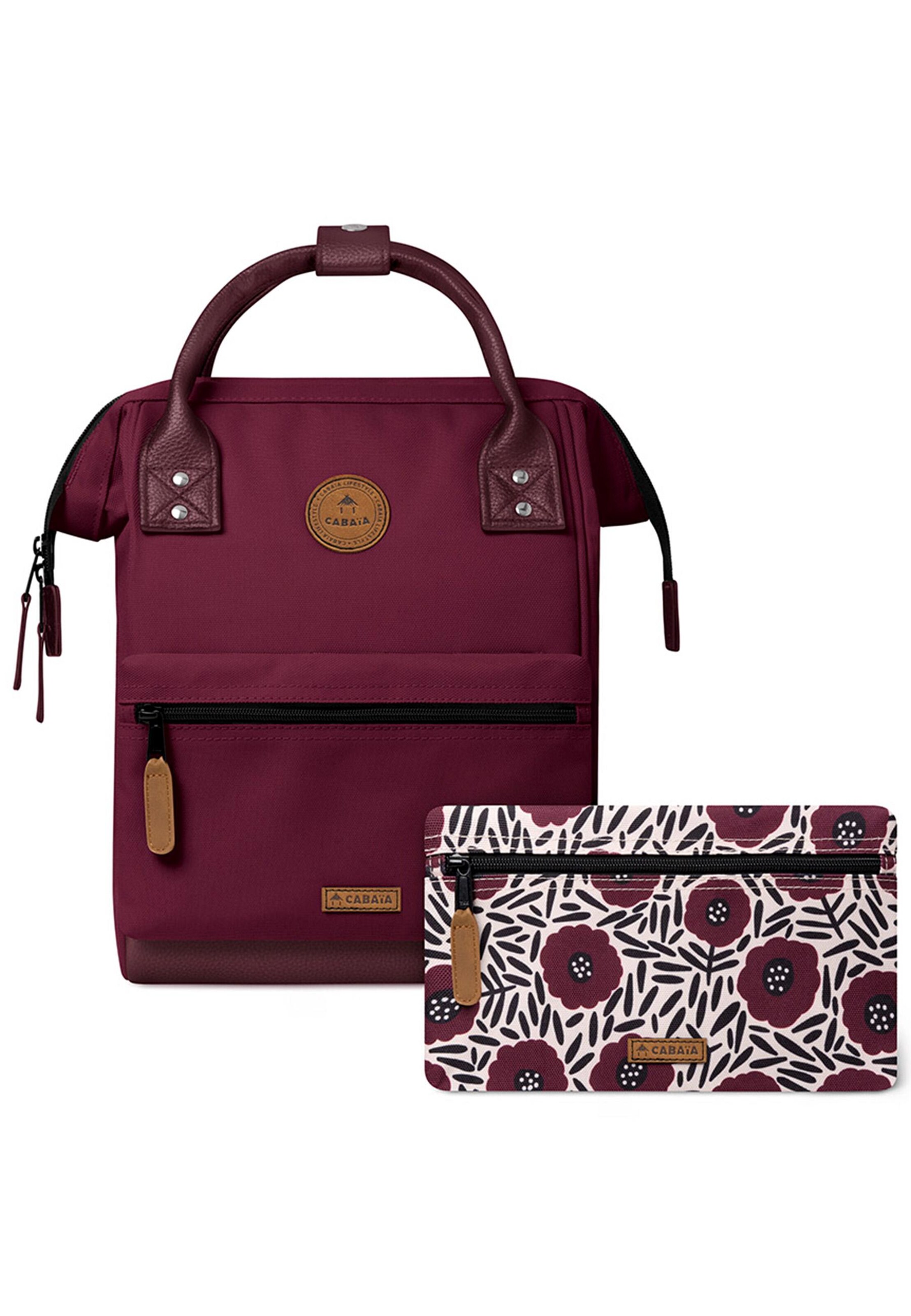 Cabaia Backpack 'Adventurer' in Red: front