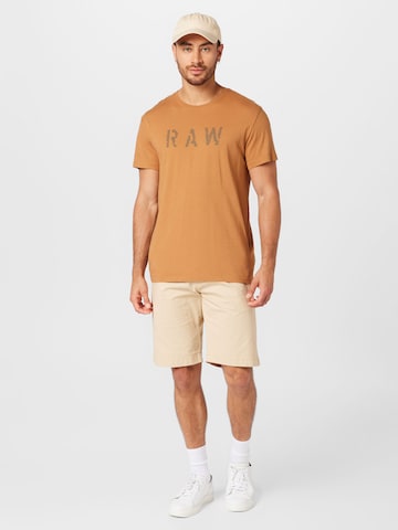 G-Star RAW Shirt in Bruin