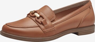 JANA Classic Flats in Brown: front