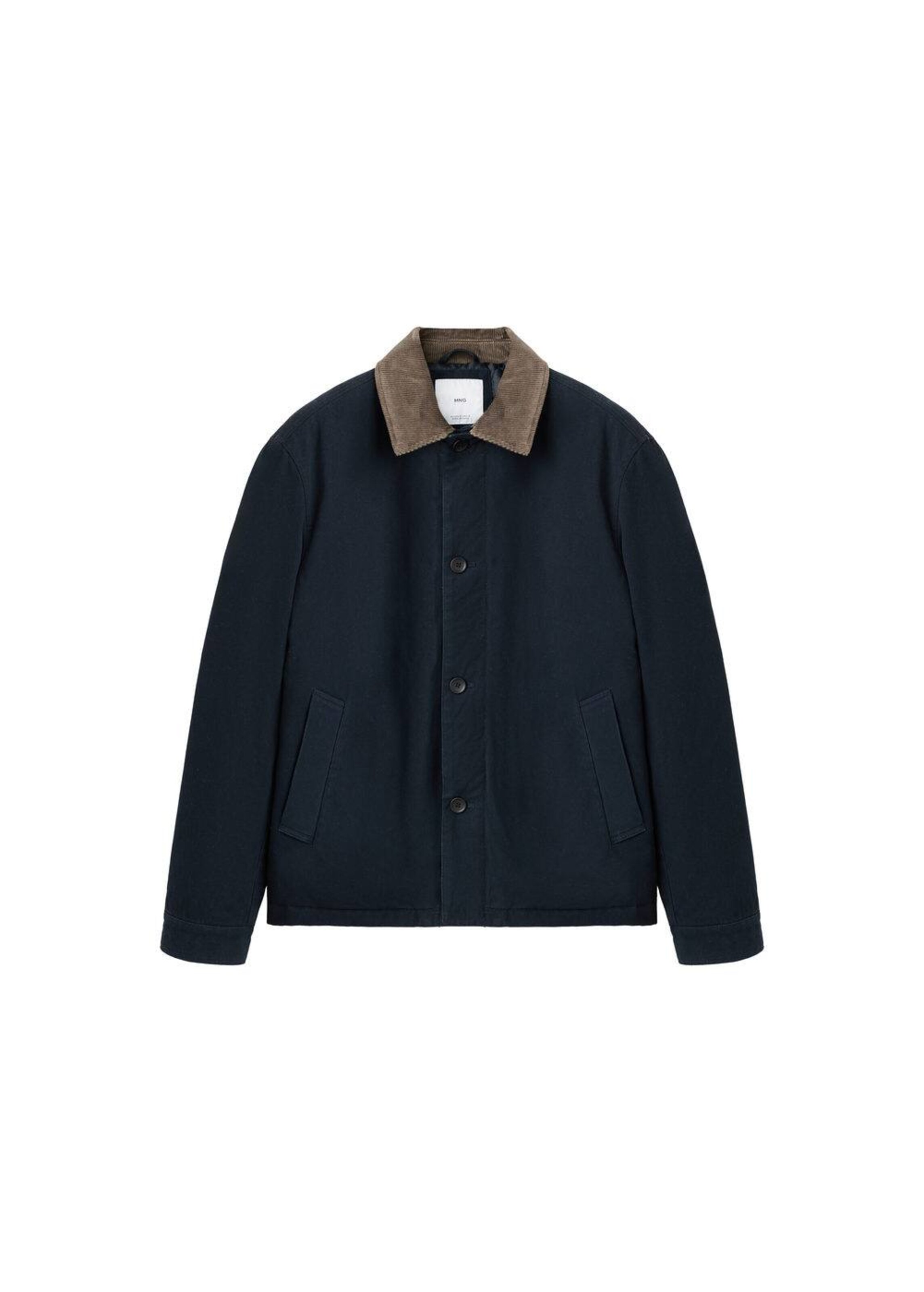 MANGO MAN Between-Season Jacket 'Theon' in Blue: front