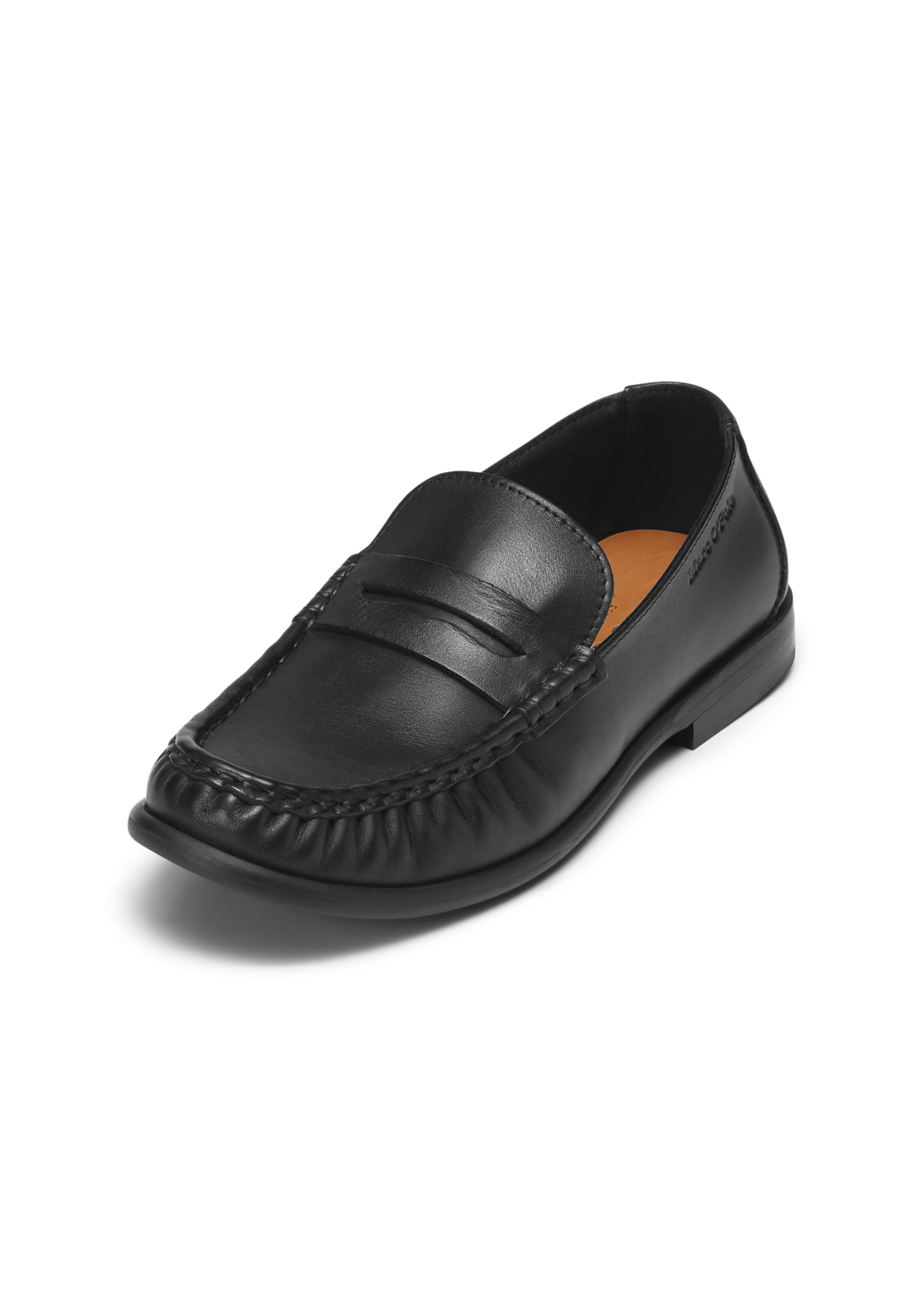 Chaussure basse Marc O'Polo en noir : devant