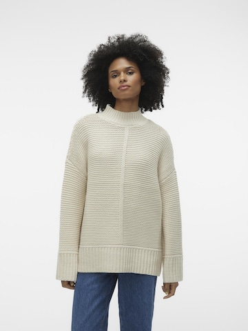 VERO MODA Trui 'Miranda' in Beige: voorkant