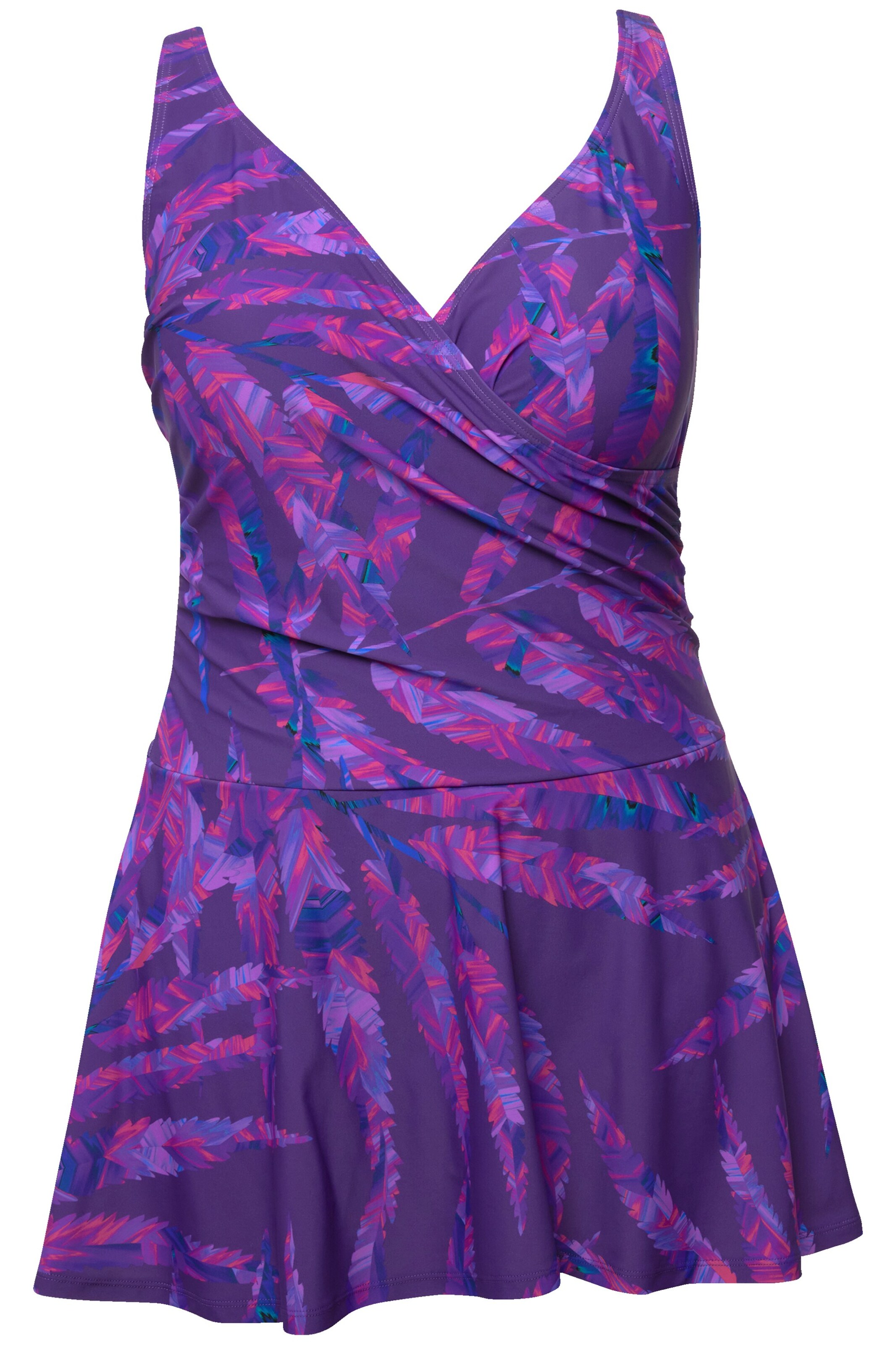 Invisible Maillot de bain Ulla Popken en mélange de couleurs : devant