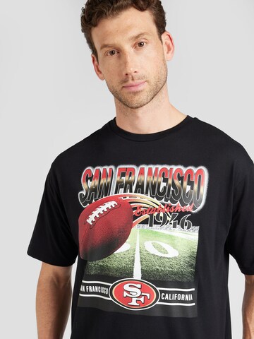 NEW ERA T-Shirt 'NFL TEAM' in Schwarz