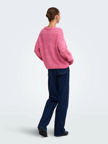 ONLY Sweater 'ONLSMILLA' in Pink