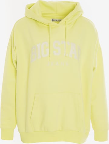 BIG STAR Sweatshirt ' RUBIALSA ' in Yellow: front