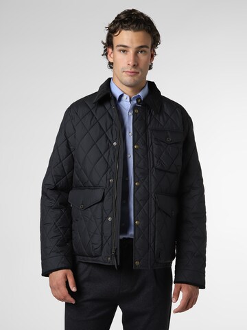 Polo Ralph Lauren Φθινοπωρινό και ανοιξιάτικο μπουφάν σε μαύρο: μπροστά