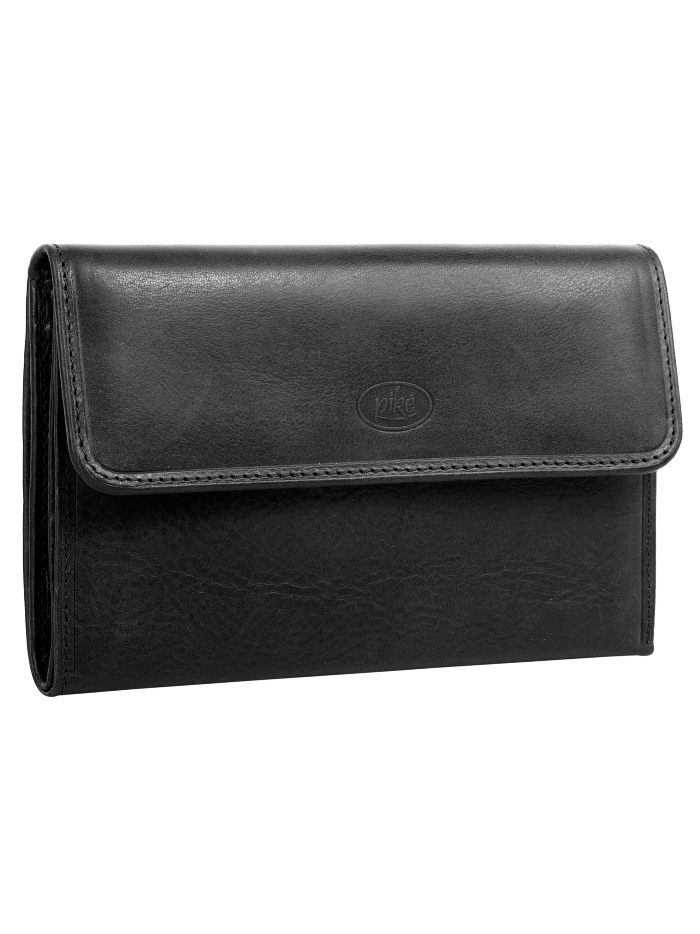 Porte-monnaies piké en noir