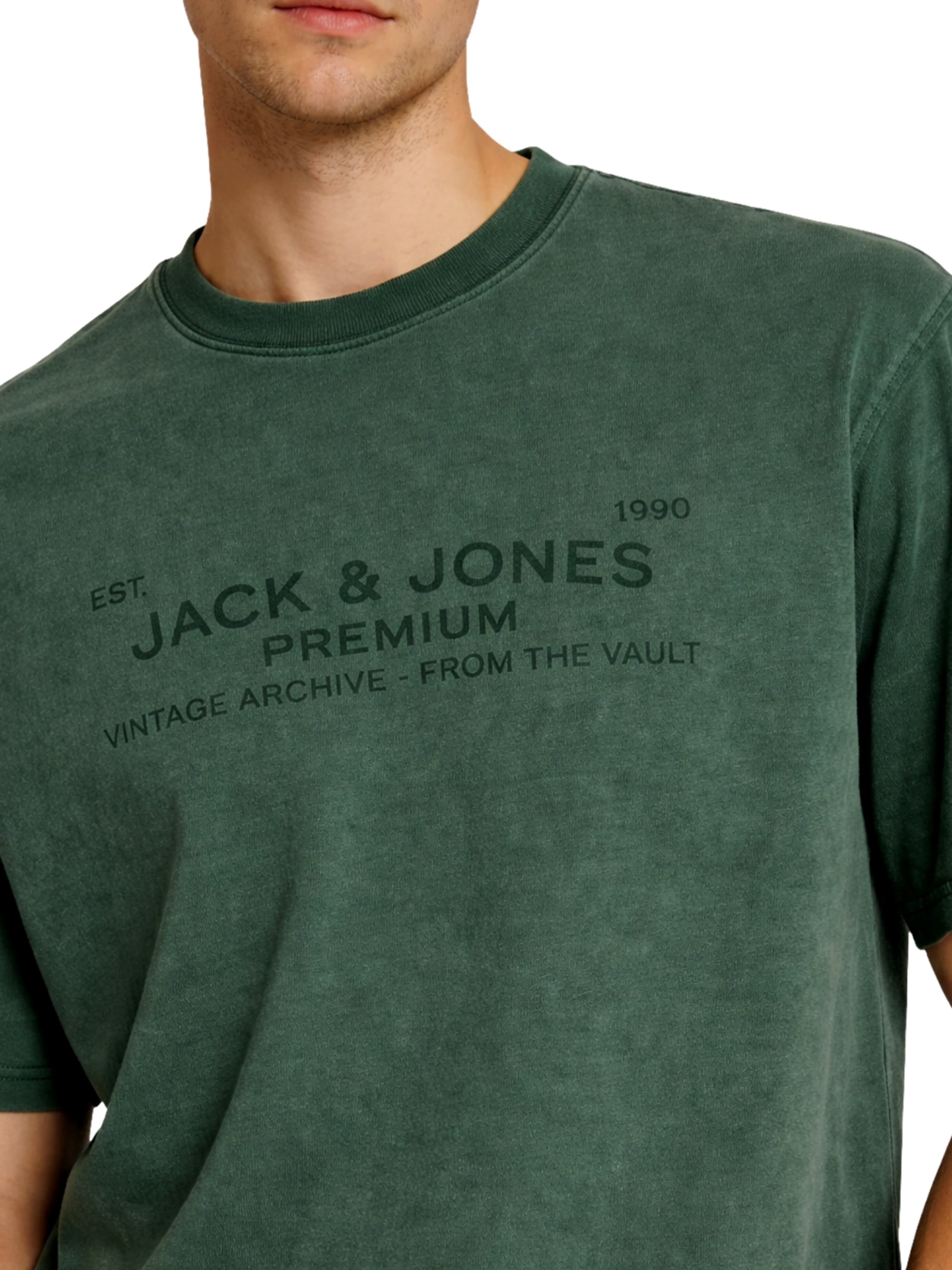 JACK & JONES - Camisa 'Bluaiden' em verde