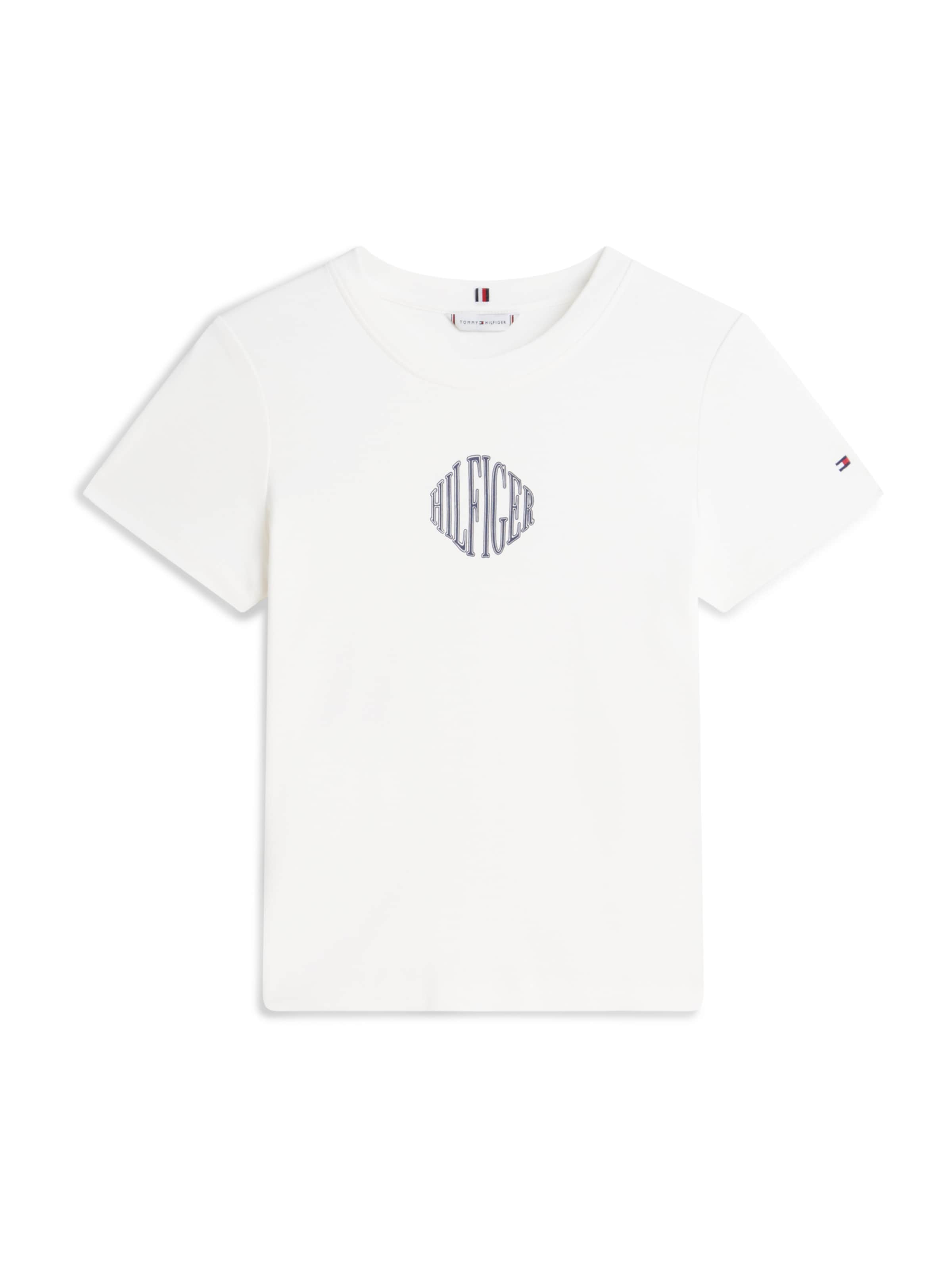 TOMMY HILFIGER Tričko – bílá: přední strana