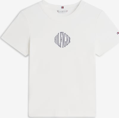 TOMMY HILFIGER Majica u mornarsko plava / bijela, Pregled proizvoda