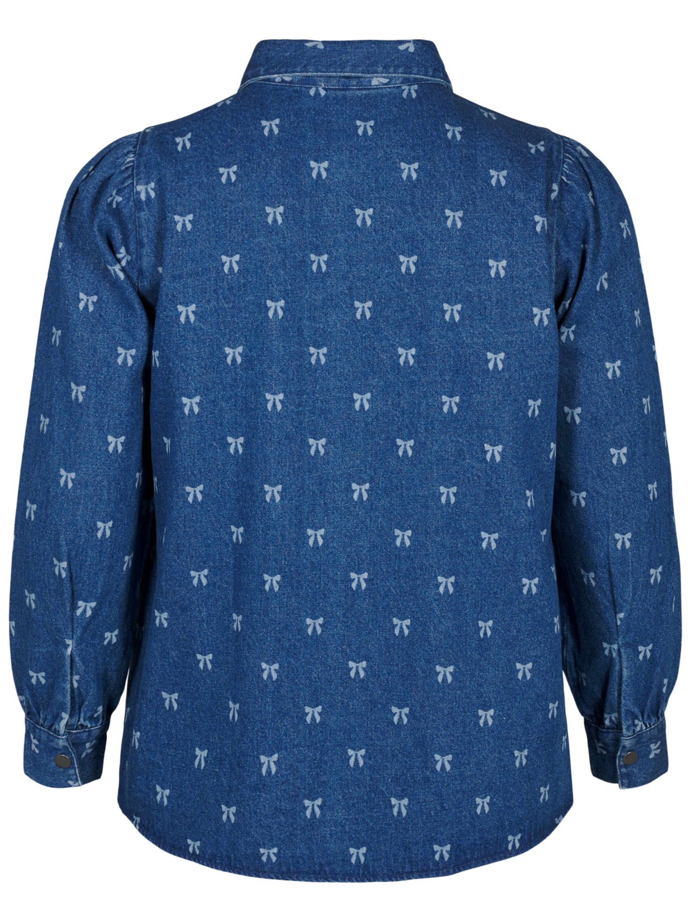 Zizzi Blúzka 'ELOVA' - Modrá