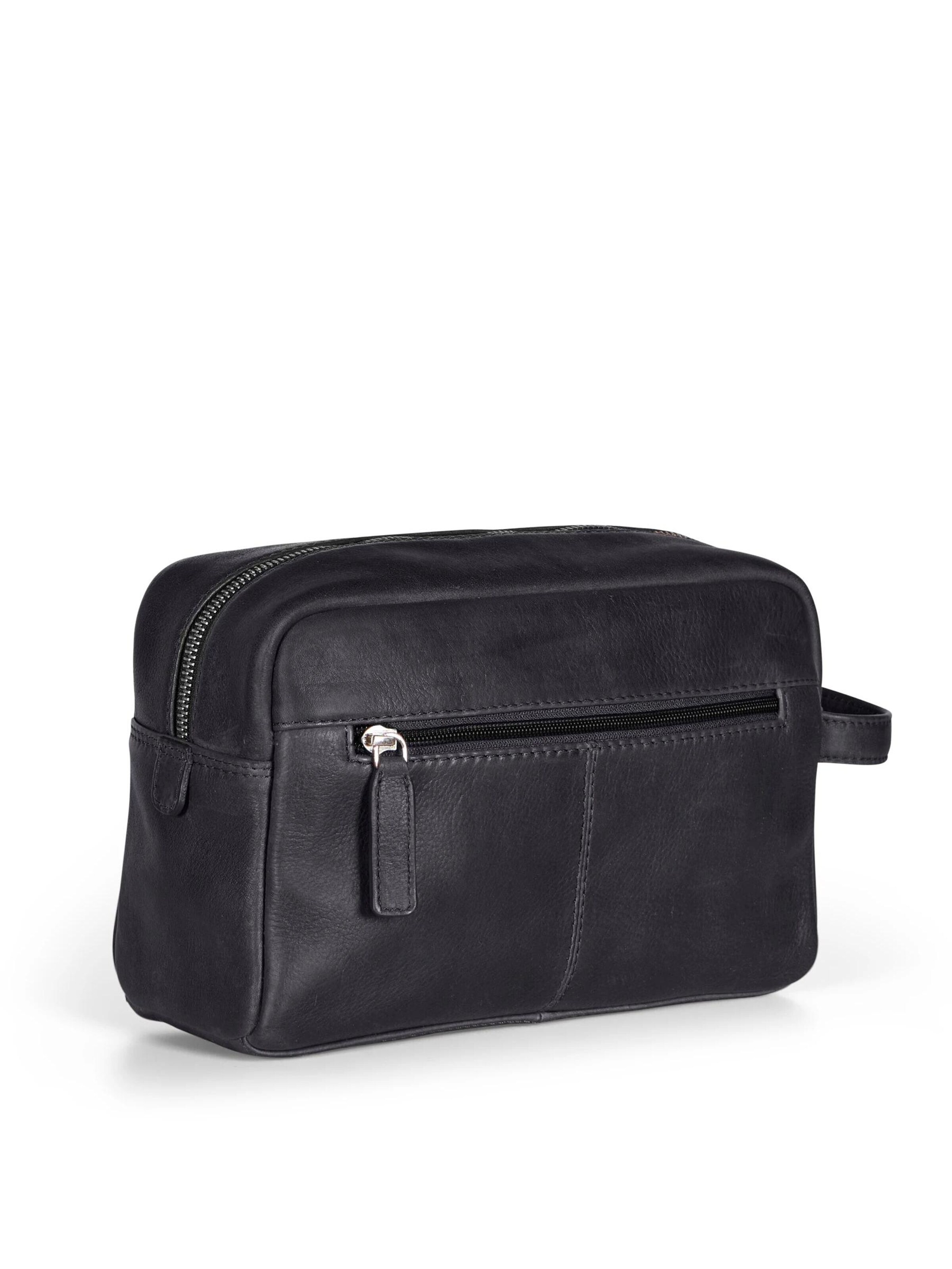 Howard London Toilettaske 'Washbag Easton Black' i sort